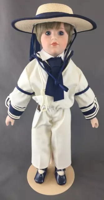 Vintage Danbury Mint Young Prince William The Royal Wedding Porcelain Doll