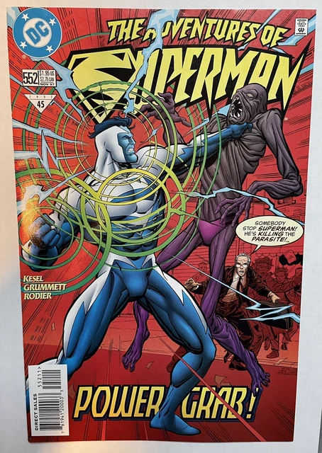 THE ADVENTURES OF SUPERMAN #552 [Triangle #45-1997]  (DC 1997) Parasite VF+