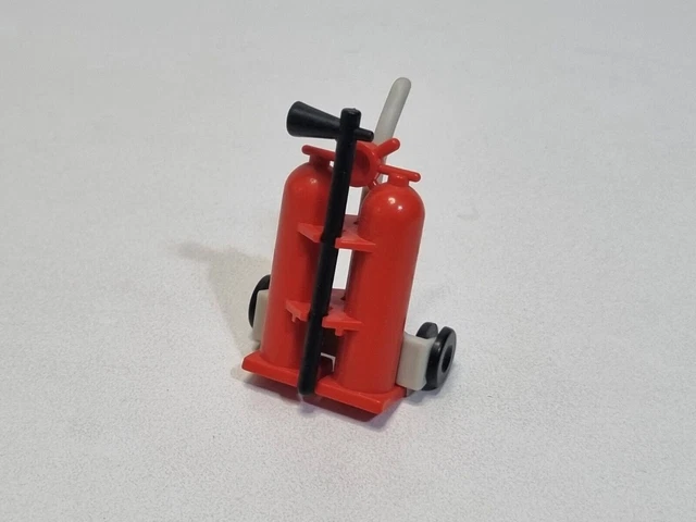 PLAYMOBIL POMPIERS CHARIOT à échelle camion de pompiers chariot de