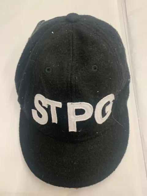 STPG Hat Cap Snap Back Adjustable Black White Pre Owned HT 91+93