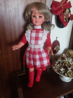 Furga Bambola furga alta moda vestito panno lenci primo marchio vestiti originali 60' 