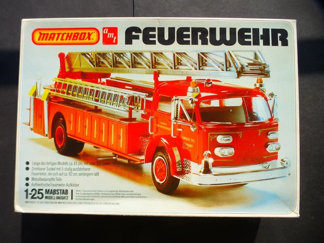 Maquette Camion Matchbox Amt PK6120 - Kenworth 1/25 - Fabriqué En Angleterre/USA