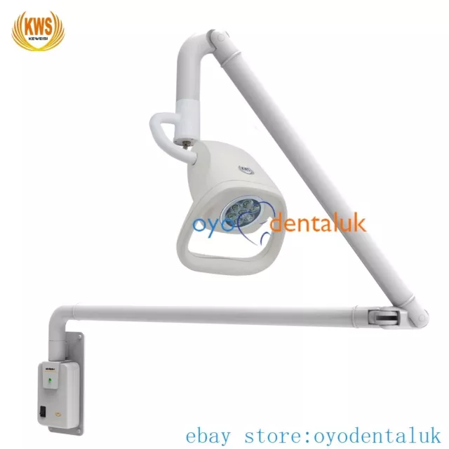 Wall Mounted Dental LED Light Operatory Exam Medical Surgical Shadowless Lamp UK