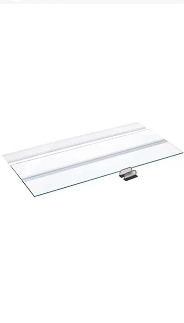 H2Pro 20" Glass Canopy 10 Gallon Aquarium Fish Tank (19.33 x 9.65 x 0.16in)