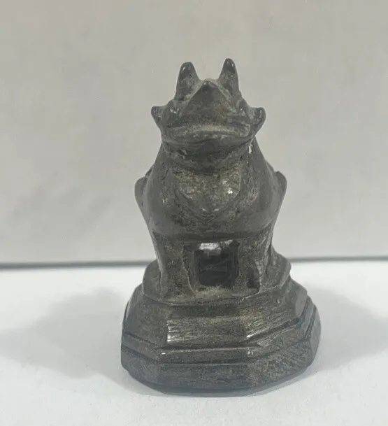 Vintage Rooster Bird Pose Asia Antique Opium Weight  Bronze China  2.9 OZ 4