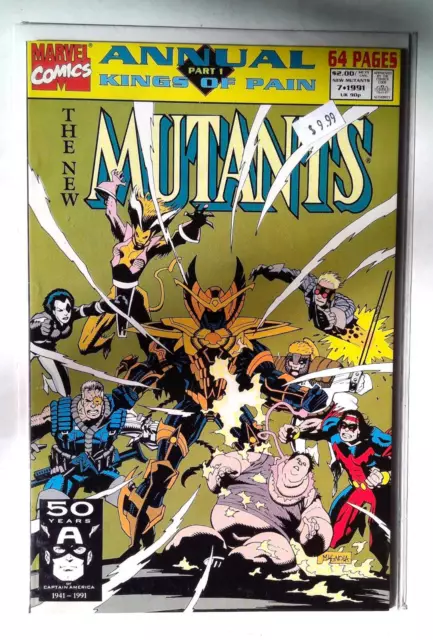 The New Mutants Annual #7 Marvel Comics (1991) NM 1st Print Comic Book