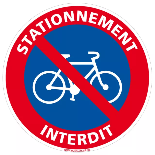 Panneau Stationnement Interdit Aux Velos (L1009)