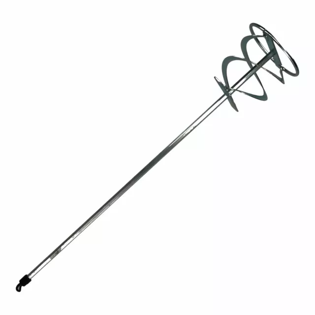 Mezclador galvanizado paleta 600 x 120 mm pintura agitador cemento yeso taladro de barniz