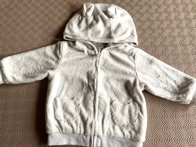 Baby Boys Hooded Jacket From Coolclub Newborn Ex Cond