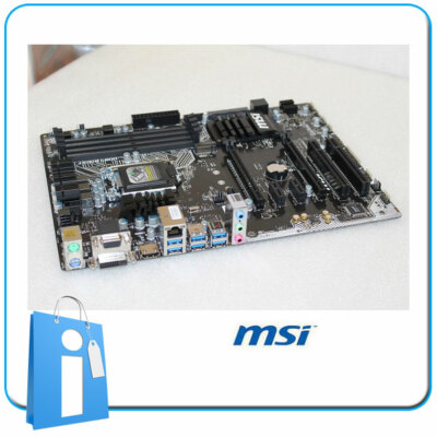 Plaque Base Atx Intel 6th 7th H170 Msi H170a Pc Mate Prise 1151 Avec Accessoires Eur 90 85 Picclick Fr