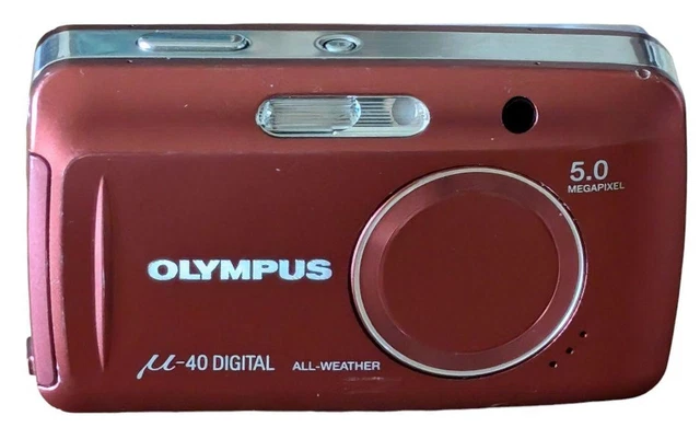 OLYMPUS Μ-40 DIGITAL 5MP All-Weather Waterproof Compact