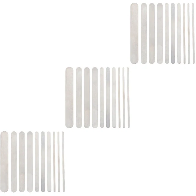 30 piezas Kit de troquelado de pulsera Troquelado de pulsera Barras Joyería Troquelado Barra