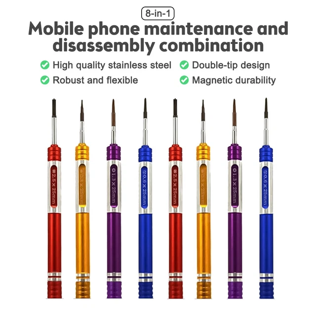 Repair Opening Pry Tools Screwdriver Kit Set Cell Phone iPhone X XR XS 8 7 6 5s