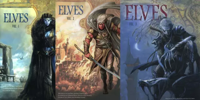 Elves Vol 1 2 & 3 Tp Complete Set Lot 2017 Tpb Insight Studios Brand New
