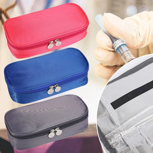 Gel Drug Freezer for Diabetes Medicla Cooler Insulin Cooling Bag Pill Protector