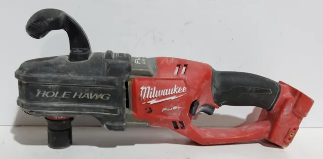 FOR PARTS - Milwaukee 2708-20 Hole Hawg Right Angle Drill With Quik-Lok 7/16"
