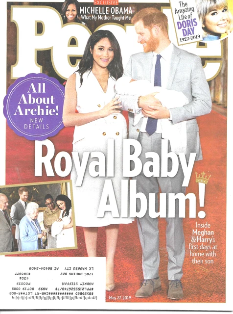 PEOPLE MAGAZINE MAY 27 2019 Meghan Harry Archie Doris Day Michelle