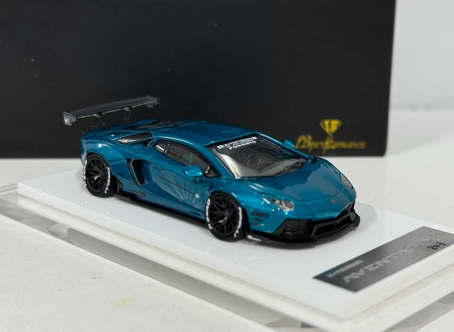 ONEMODEL 1:64 BLUE LP700 Aventador LB Sports Model Diecast Resin Car ...