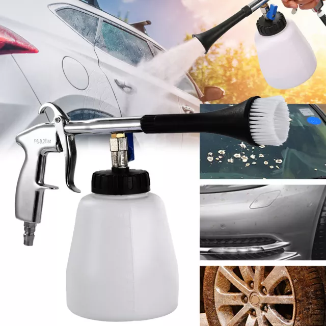 Car Cleaning Gun High Pressure Air Pulse Surface Interior Exterior Cleaner Tool