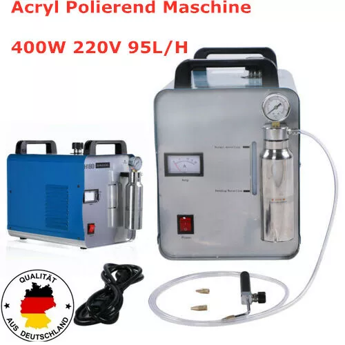 400W 95L H180 Sauerstoff Wasserstoff HHO Gasflamme Generator Polierend Maschine