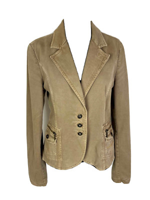Byblos BYBLOS VINTAGE '80 Giacca Caban Donna Cotone Sahara Woman Jacket Sz.M 44 