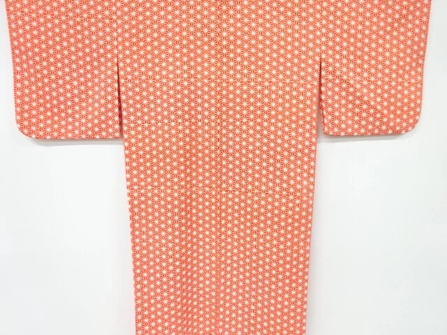 6693969: Japanese Kimono / Vintage Hitoe Juban / Asanoha