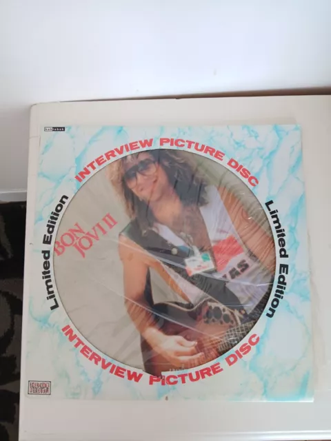 Collectable Bon Jovi Picture Disc Limited Edition