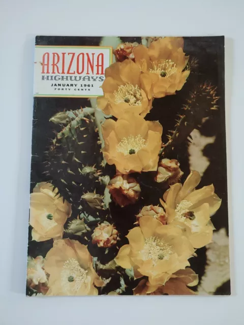 Arizona Highways Magazine Photos & Stories of the Southwest January 1961