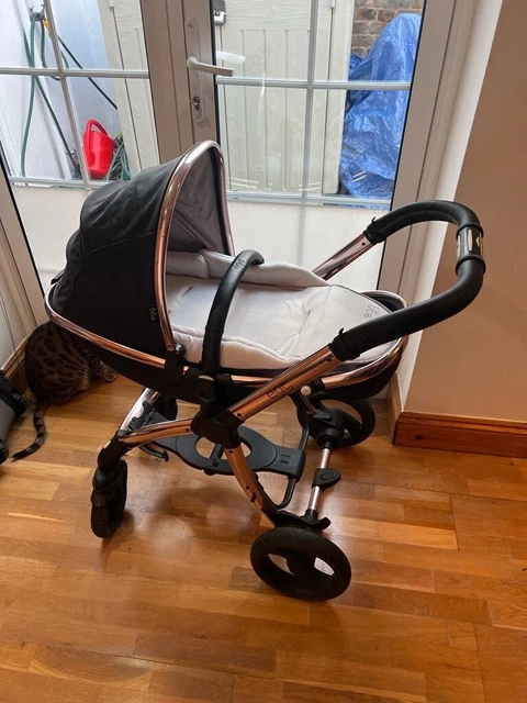 Egg pram discount rose gold