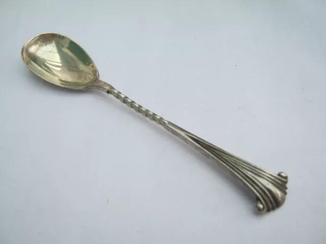 Sheffield 1900 Sterling Silver Onslow Patterned Condiment / Preserve Spoon
