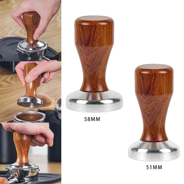 Tamper à café Espresso Tamper à main pour machines à expresso Portafilter