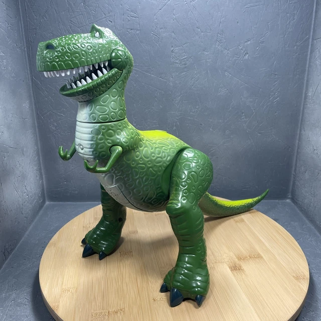 DISNEY STORE REX Talking Figure Toy Story TRex Dino Disney Pixar 12