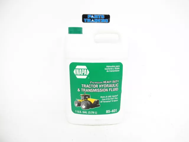 NAPA Premium Hydraulic & Transmission Oil Fluid 1 Gallon 85-401
