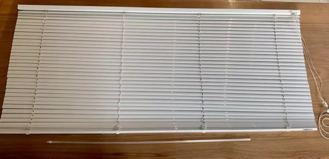 LUXAFLEX PRO Store Vénitien Alu Blanc Largeur 85cm Hauteur 220cm