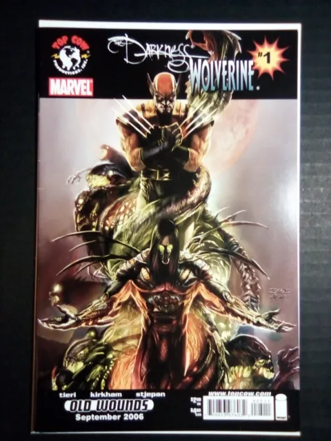 The Darkness Wolverine Old Wounds #1 Top Cow Marvel Image Comics 2006