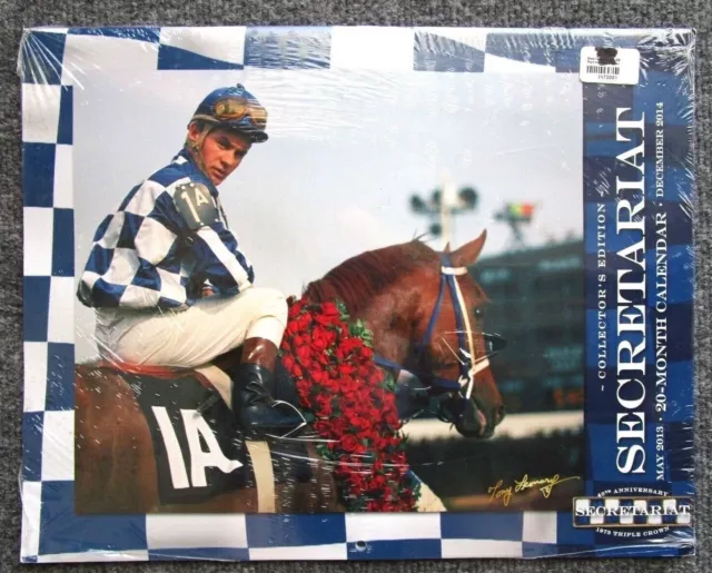 NEW SECRETARIAT 40TH Anniversary Collector's Edition Calendar Triple