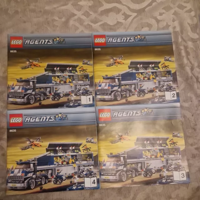 LEGO AGENTS 8635 Mission 6 Mobile Command Center. Brand New and Sealed 110.00 PicClick UK