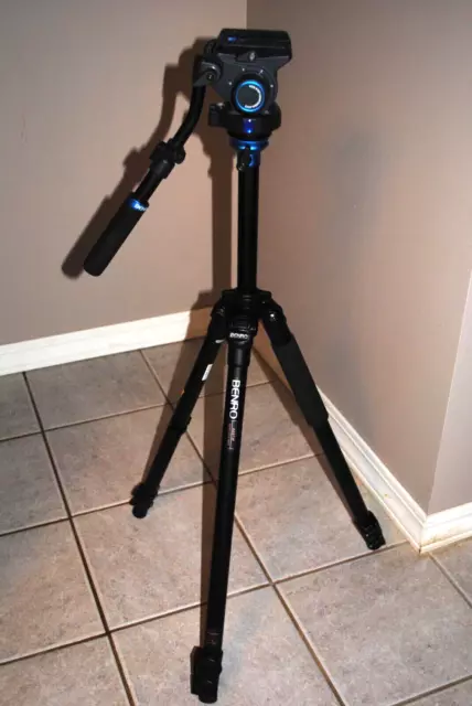 Benro Telescopic A2573F  S6 Pro Single Tube Magnesium / Aluminum Tripod