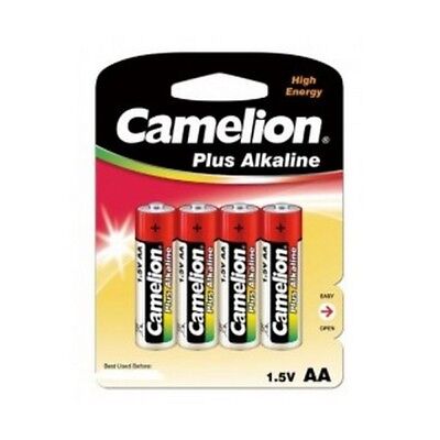 Camelion 4 Camelion Aa Digi Alcaline Piles LR06 MN1500 AM3 E91 1.5V 2BL Exp 2023 Neuf 