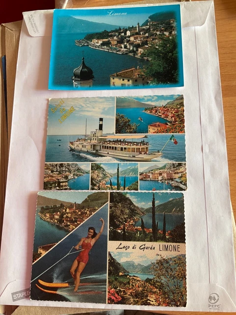 Cartolina Limone Lago Di Garda Brescia Prezzo Cadauna