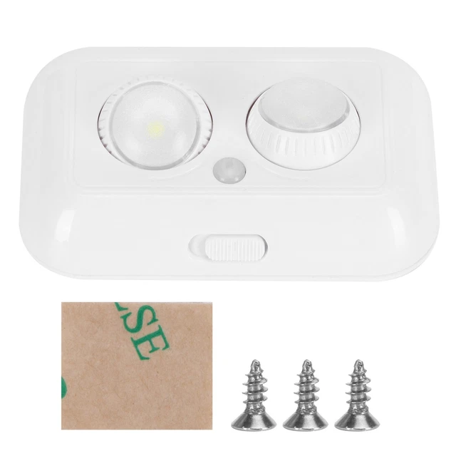 2LED MOTION SENSOR Light Wireless Infrared PIR Auto Sensor Motion ...