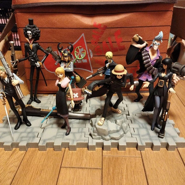ONE PIECE FIGURE Luffy Zoro Nami Usopp Sanji Brook Chopper Franky Robin
