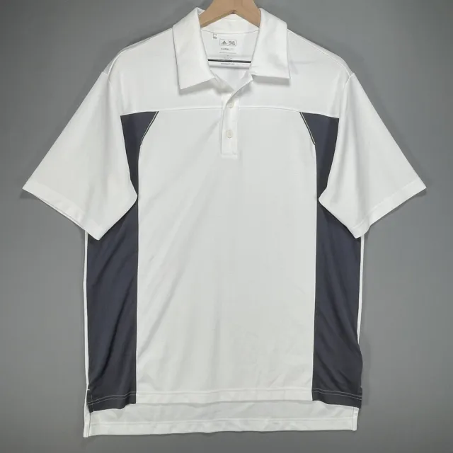 Adidas Climalite Mens M Short Sleeve Lightweight Athletic Polo Golf Shirt