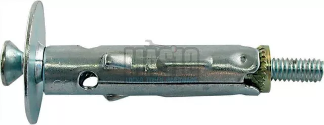 TASSELLO ACCIAIO C/VITE mm. 8x35 pz.200