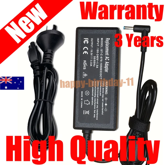 19.5V 2.31A 3.33A 45W 65W AC Adapter Charger 740015-001 for HP Laptop Notebook