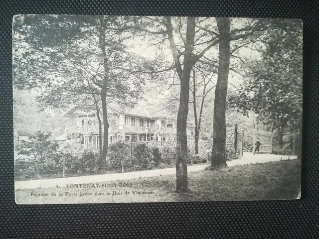 CPA 94 FONTENAY-SOUS-BOIS - Pavillon de la Porte Jaune