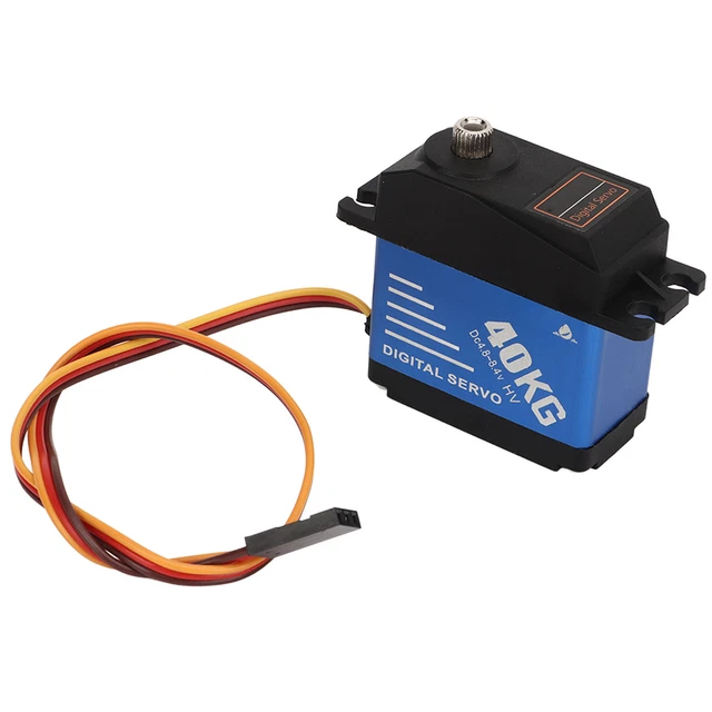 40KG High Torque RC Servo Wasserdichtes Digitalservo Mit 25T Servoarm
