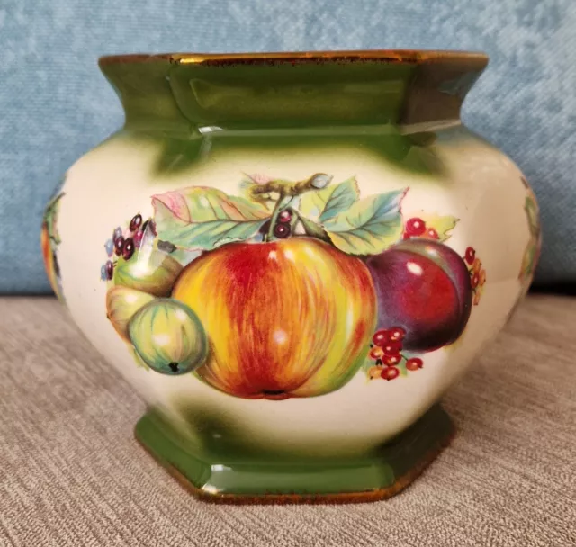 Staffordshire Pottery Mayfayre Design Pot