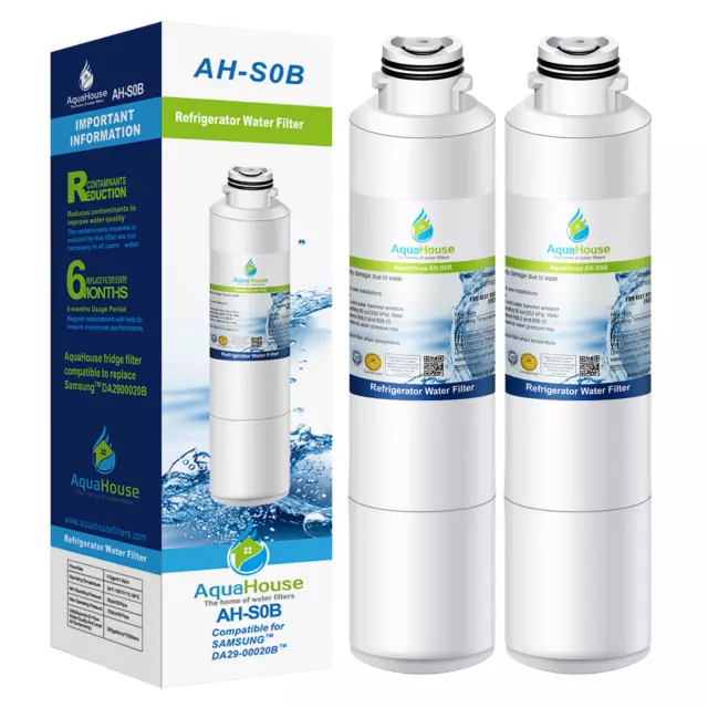 2x Compatible fridge water filter for Samsung DA29-00020B, HAF-CIN/EXP, Aqua HAF