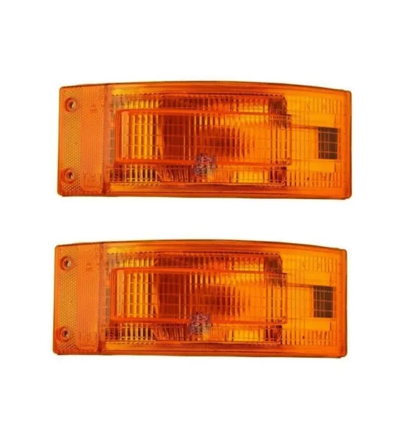 Kaufe 2 x 12–24 V, 4 LEDs, orangefarbenes bernsteinfarbenes Licht